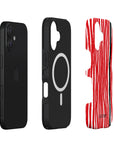 Single Red Tough MagSafe Case