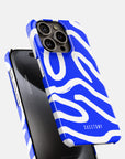 Blue Ways Snap iPhone Case