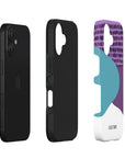 Exploded side view of Being Special Tough iPhone Case highlighting its protective layers, including a robust outer shell and shock-absorbing interior