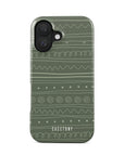 Verdant Shapes Snap iPhone Case