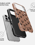 Mocha Giggles Tough iPhone Case