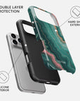 Glow Hustle Tough iPhone Case