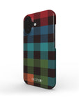 Merry Grid Snap iPhone Case
