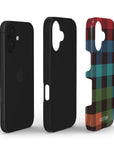 Merry Grid Tough iPhone Case