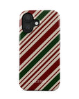 Front view of Candy Way Tough iPhone Case featuring a sweet and vibrant candy-coloured design, offering stylish and durable protection for your device.