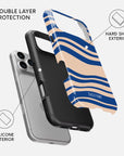 Ocean Breeze Tough iPhone Case