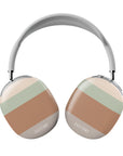 Front view of the Beige Love AirPods Max Case featuring a soft beige design, offering stylish protection against scratches, dust, and impacts.