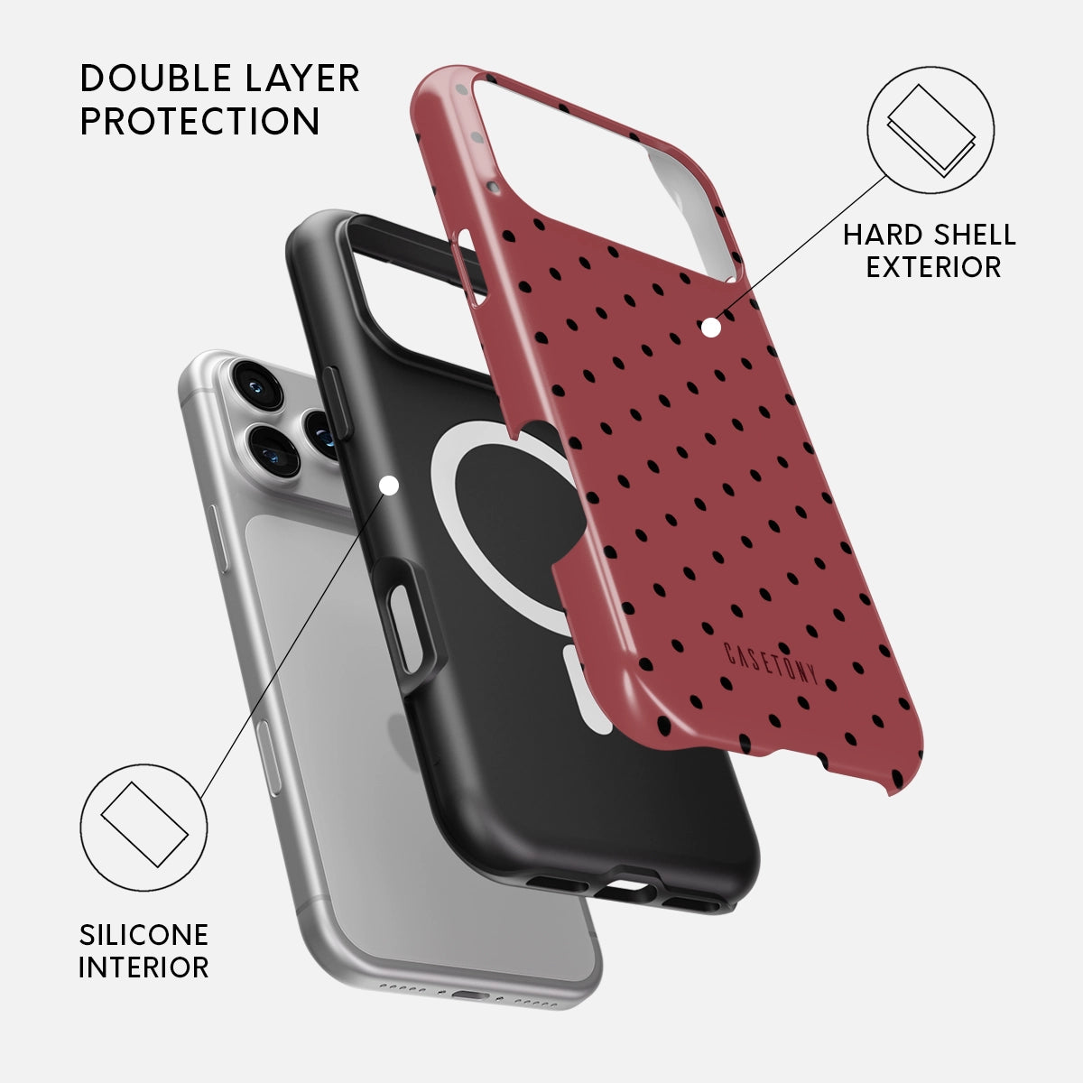 Rose Ember Tough MagSafe Case