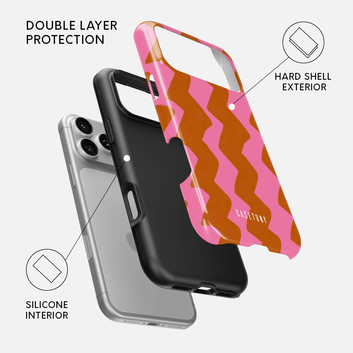 Rosy Zig - Tough iPhone Case