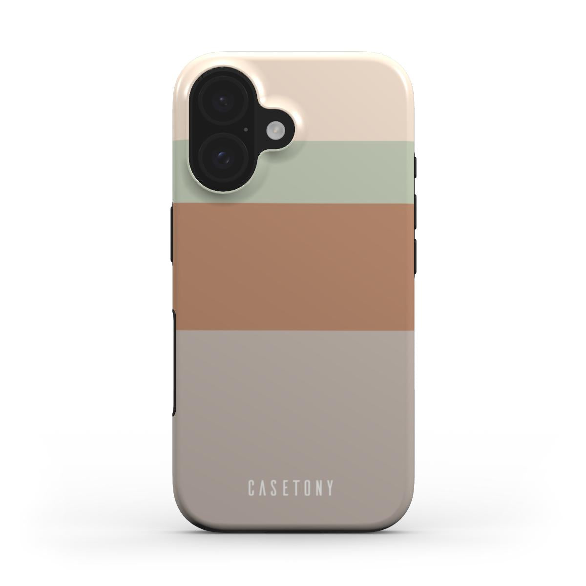 MagSafe-compatible iPhone case with minimalistic design by Casetony.