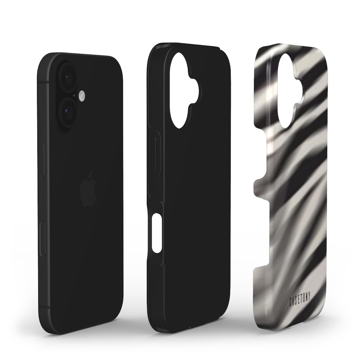 Zebrina Tough iPhone Case