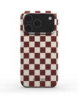 Ash Grid Snap iPhone Case