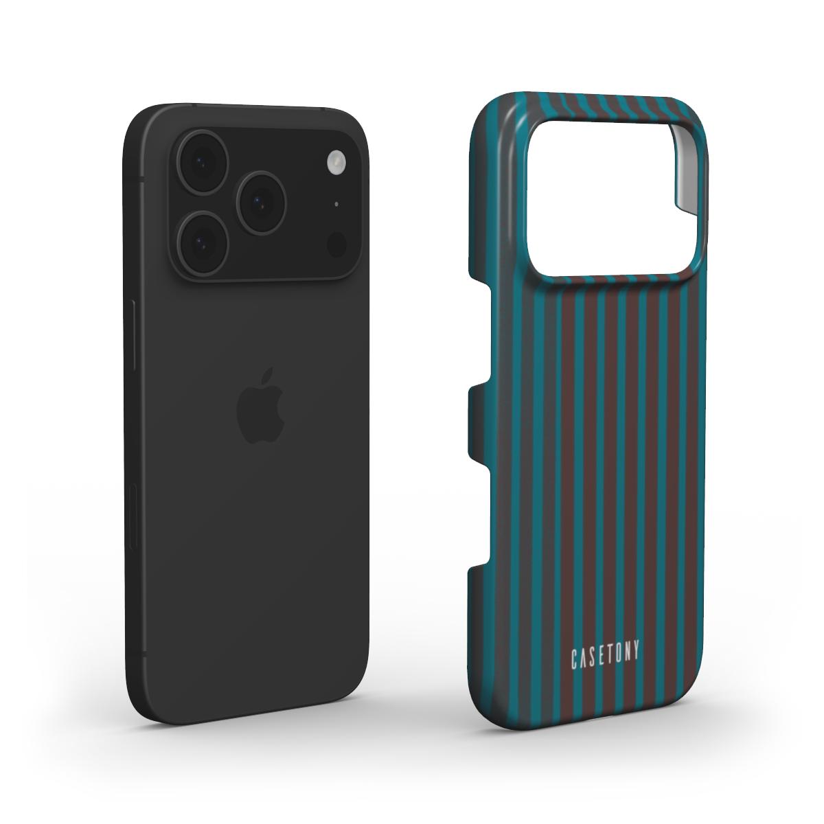 Blue Heat Snap iPhone Case