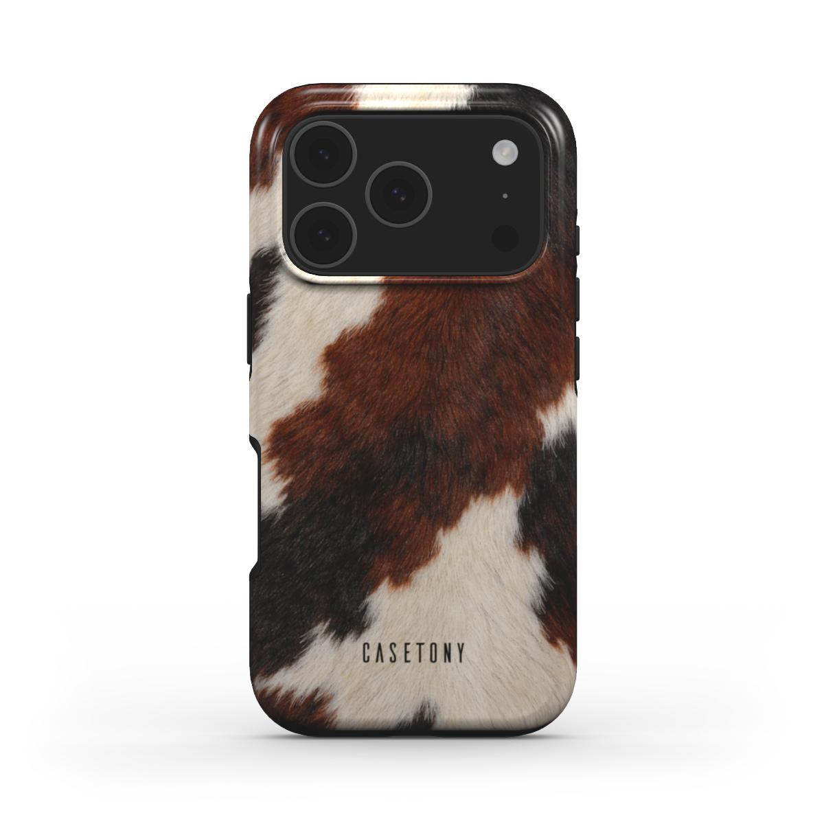 Mooood Tough MagSafe Case - Cow Print Animal Design Mooood Tough MagSafe Case - Cow Print Animal Design